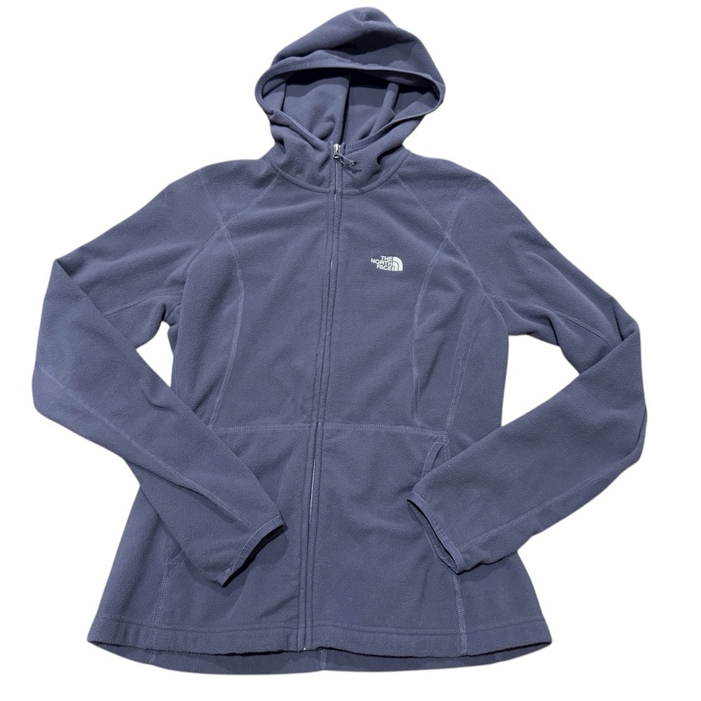 The North Face Women's Masonic Full Zip Fleece Hoodie purple Size Medium